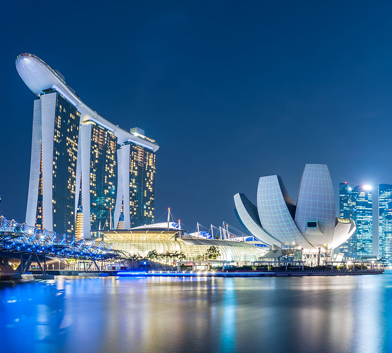 Almacenamiento internacional de los metales preciosos en cajas fuertes de alta seguridad - Singapore - Brink’s Singapore